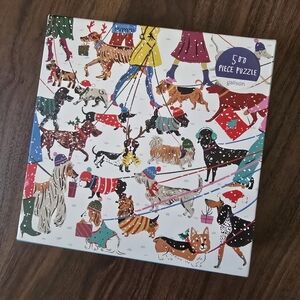 Galison Winter Dogs Puzzle 500 Pieces